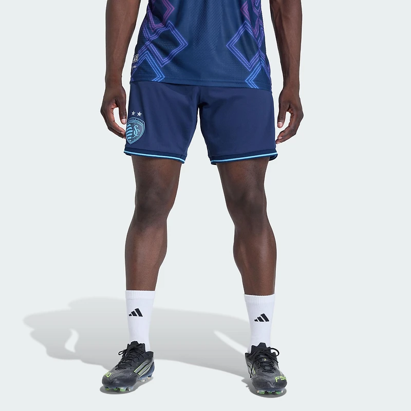 Men's adidas  Blue Sporting Kansas City 2026 On-Field Authentic Shorts