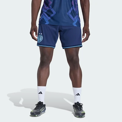Men's adidas Blue Sporting Kansas City 2026 On-Field Authentic Shorts