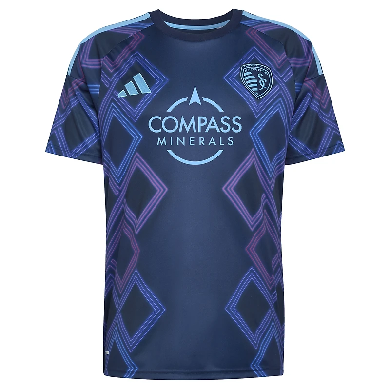 Maillot réplique adidas Sporting Kansas City 2026 « The 18th & Vine » bleu pour homme