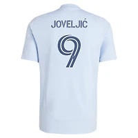 Maillot réplique de joueur adidas Dejan Joveljic bleu clair Sporting Kansas City One KC pour homme