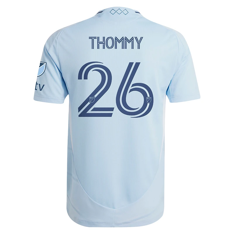 Men's adidas Erik Thommy Light Blue Sporting Kansas City 2025 One KC Authentic Player Jersey