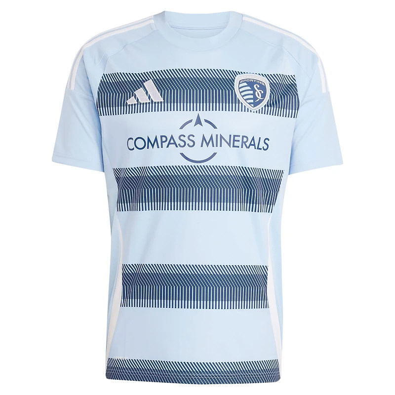 Maillot réplique adidas bleu clair Sporting Kansas City 2025 One KC pour homme