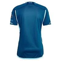 Men's adidas  Navy Sporting Kansas City 2024 Diamonds Our Forever Authentic Jersey