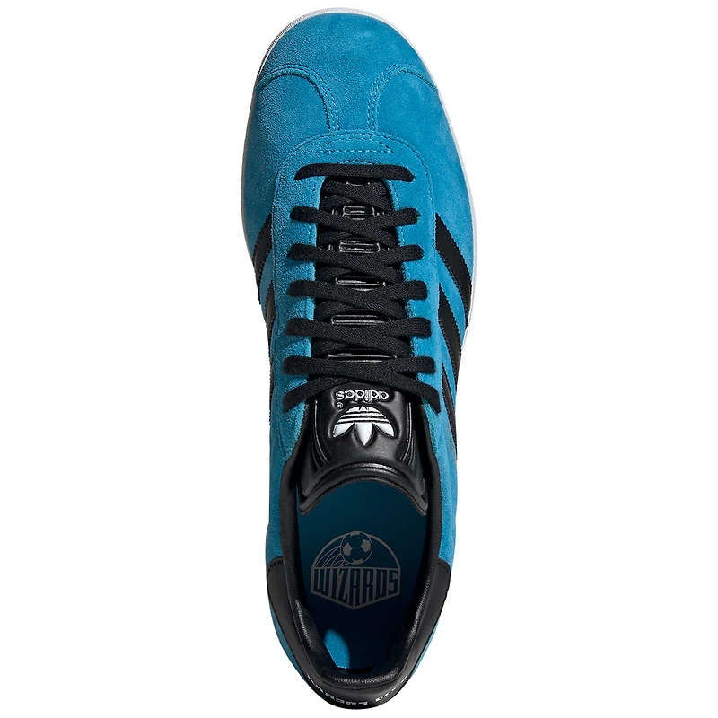 Chaussures adidas Originals Turquoise Sporting Kansas City 2024 Hook Gazelle pour hommes