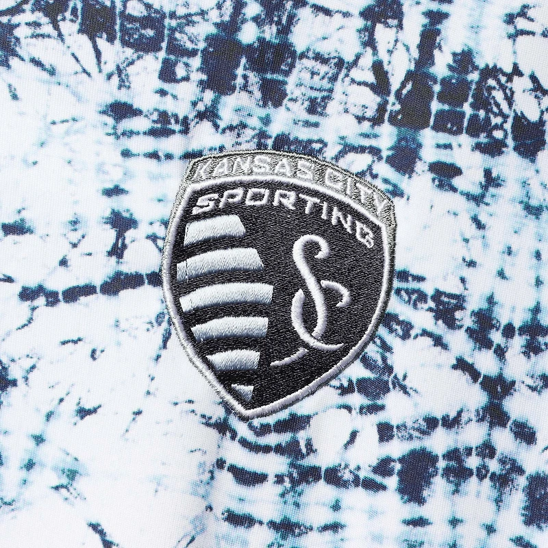 Men's Antigua Navy Sporting Kansas City Vivid Polo