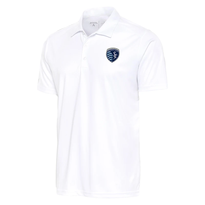 Polo Apex Sporting Kansas City blanc Antigua pour homme