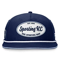 Men's Fanatics Navy Sporting Kansas City Iron Golf Snapback Hat