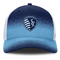 Men's Fanatics Navy Sporting Kansas City Libero Trucker Adjustable Hat