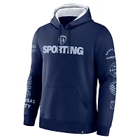 Sweat à capuche bleu marine Sporting Kansas City Penalty Kick Legacy pour homme
