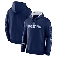 Sweat à capuche bleu marine Sporting Kansas City Penalty Kick Legacy pour homme
