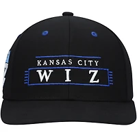Men's Mitchell & Ness  Black Sporting Kansas City LOFI Pro Snapback Hat