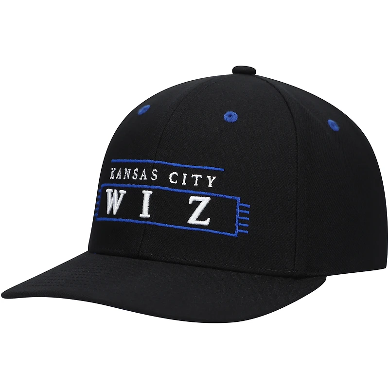 Men's Mitchell & Ness  Black Sporting Kansas City LOFI Pro Snapback Hat