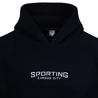 Sweat à capuche surdimensionné bleu marine pour homme Sporting Kansas City Hometown