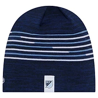 Men's New Era Blue Sporting Kansas City 2026 Kickoff Knit Hat