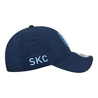 Men's New Era Navy Sporting Kansas City 2026 Jersey Hook 9TWENTY Adjustable Hat