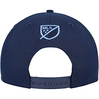 Casquette Snapback 9FIFTY Sporting Kansas City Kick Off pour homme New Era bleu marine