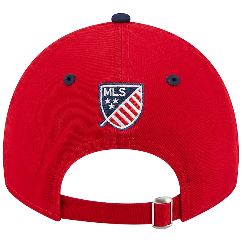 Men's New Era Red Sporting Kansas City Americana 9TWENTY Adjustable Hat