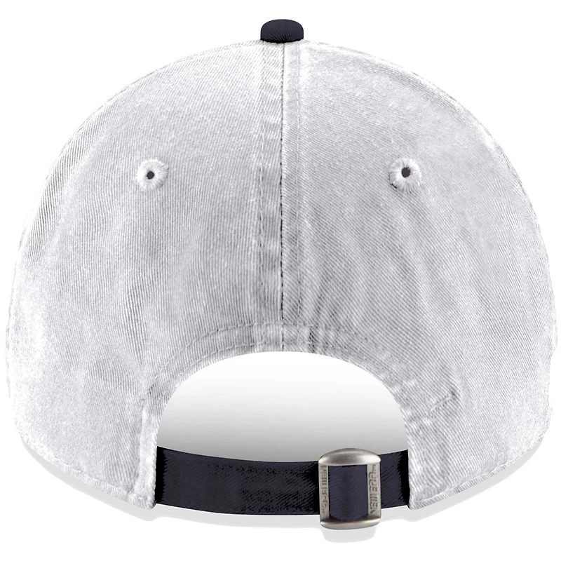 Men's New Era White Sporting Kansas City Jersey Hook 9TWENTY Adjustable Hat
