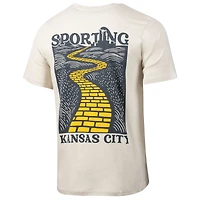 T-shirt décontracté pour homme Sport Design Sweden Tan Sporting Kansas City