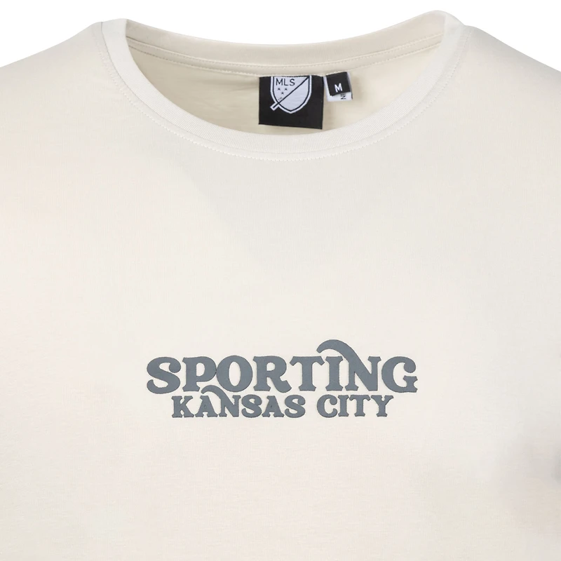 T-shirt décontracté pour homme Sport Design Sweden Tan Sporting Kansas City