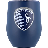 Sporting Kansas City 12oz. Matte Stainless Steel Stemless Tumbler