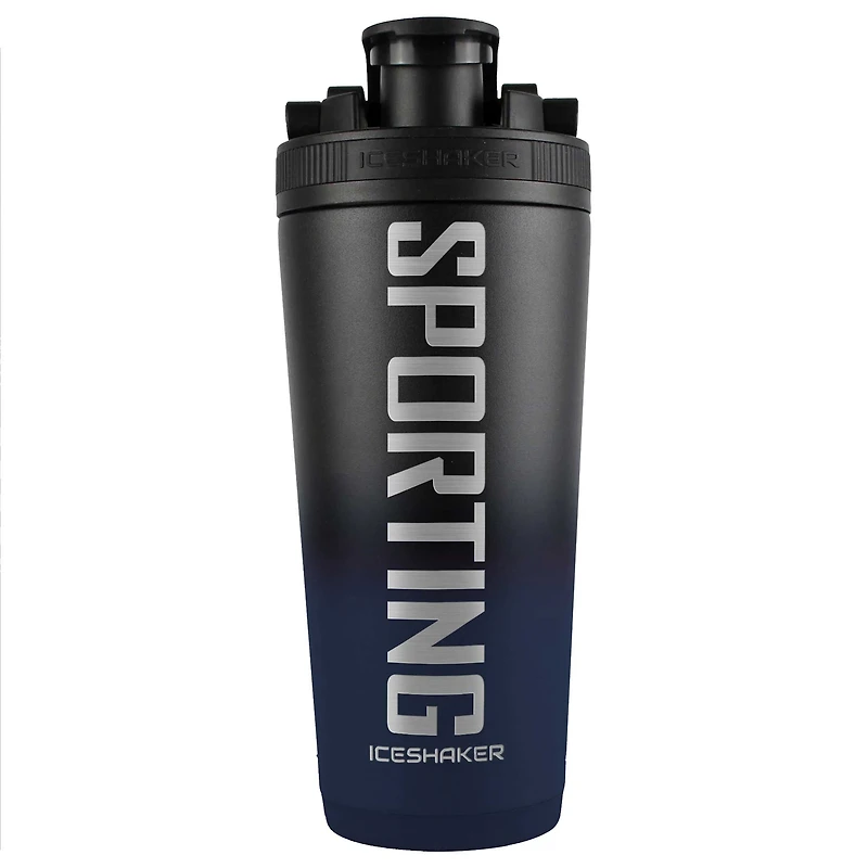 WinCraft Sporting Kansas City 26oz. Ombre Stainless Steel Ice Shaker Blender Bottle