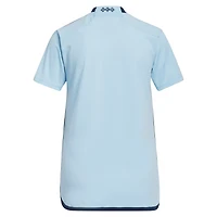 Maillot adidas bleu clair Sporting Kansas City 2023 Hoops 4.0 Replica pour femme