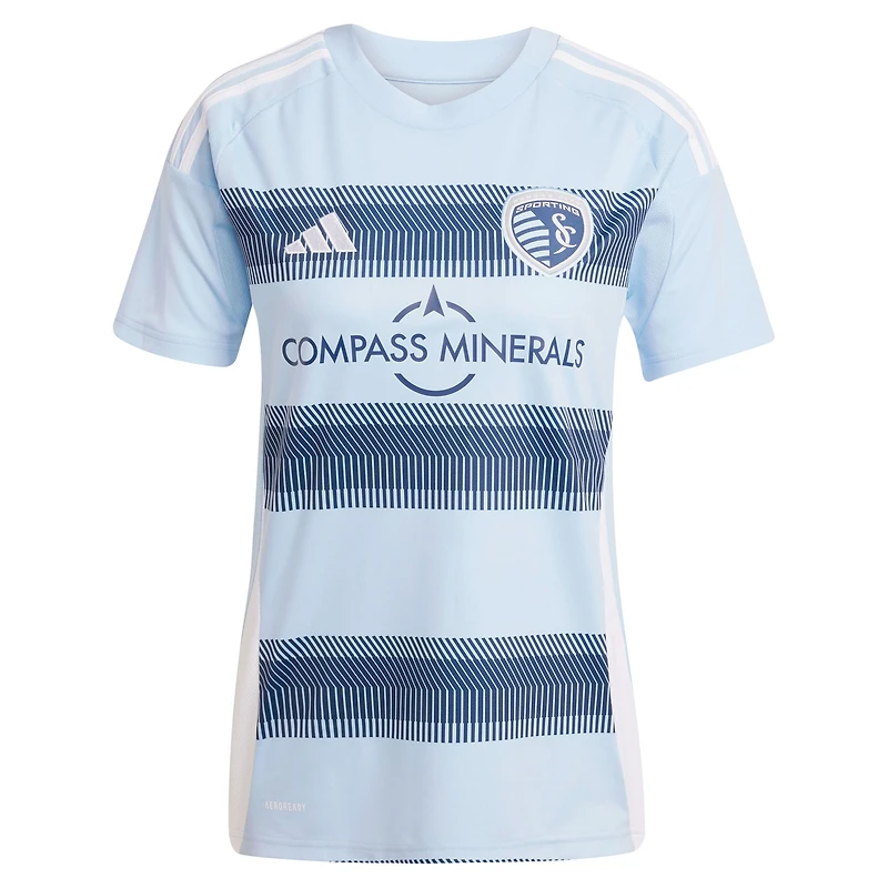 Women's adidas  Light Blue Sporting Kansas City 2025 One KC Replica Jersey