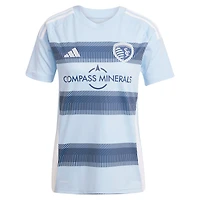 Women's adidas  Light Blue Sporting Kansas City 2025 One KC Replica Jersey