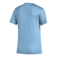 Women's adidas Light Blue Sporting Kansas City AEROREADY Club Icon T-Shirt