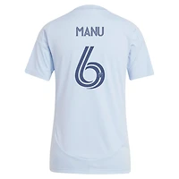 Women's adidas Manu García Light Blue Sporting Kansas City 2025 One KC Replica Jersey