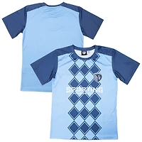 Youth Sport Design Sweden  Light Blue Sporting Kansas City Starting Lineup Home T-Shirt