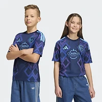 Maillot réplique adidas Sporting Kansas City 2026 « The 18th & Vine » bleu pour jeunes