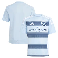 Maillot réplique adidas bleu clair Sporting Kansas City 2025 One KC pour jeunes