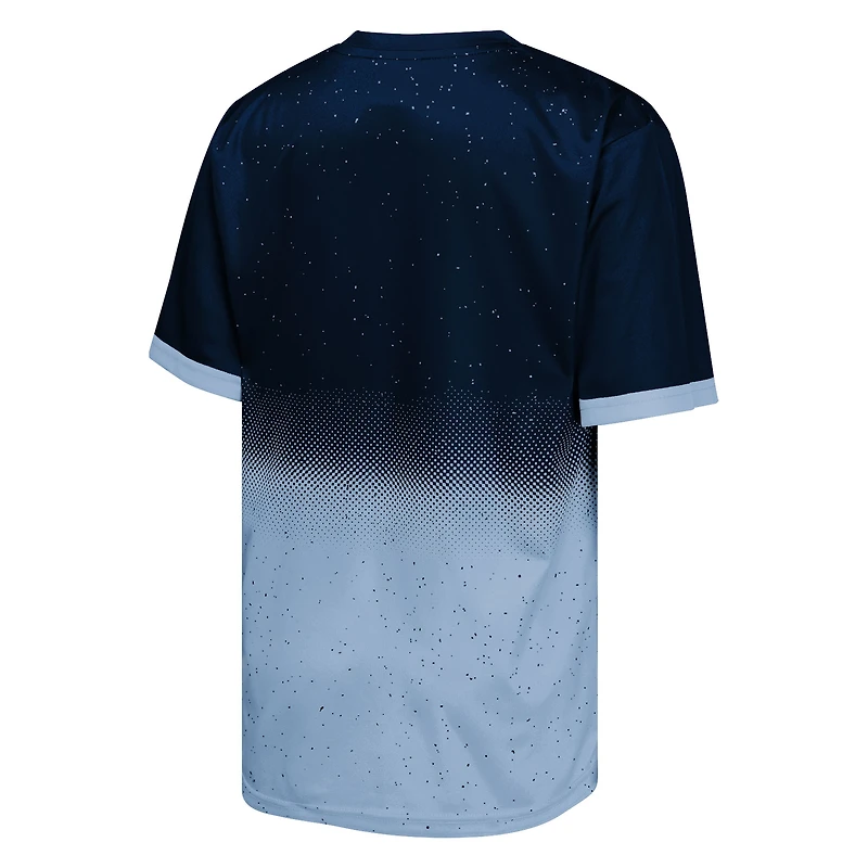 Youth Outerstuff Navy Sporting Kansas City Stalwart Defender T-Shirt