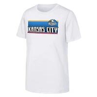 Youth White Sporting Kansas City 2024 Jersey Hook T-Shirt