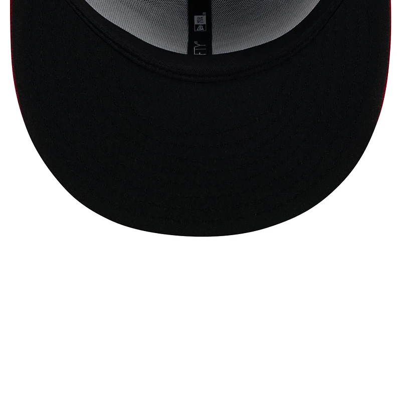 Casquette ajustée 59FIFTY noire New Era pour hommes, soirée à thème Cashew Chicken des Springfield Cardinals
