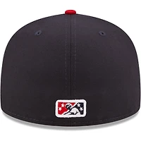 Men's New Era Navy Springfield Cardinals Authentic Collection 59FIFTY Fitted Hat