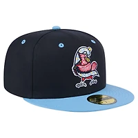 Men's New Era Navy Springfield Cardinals Copa de la Diversión 59FIFTY Fitted Hat