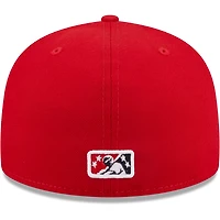 Men's New Era Red Springfield Cardinals Authentic Collection 59FIFTY Fitted Hat