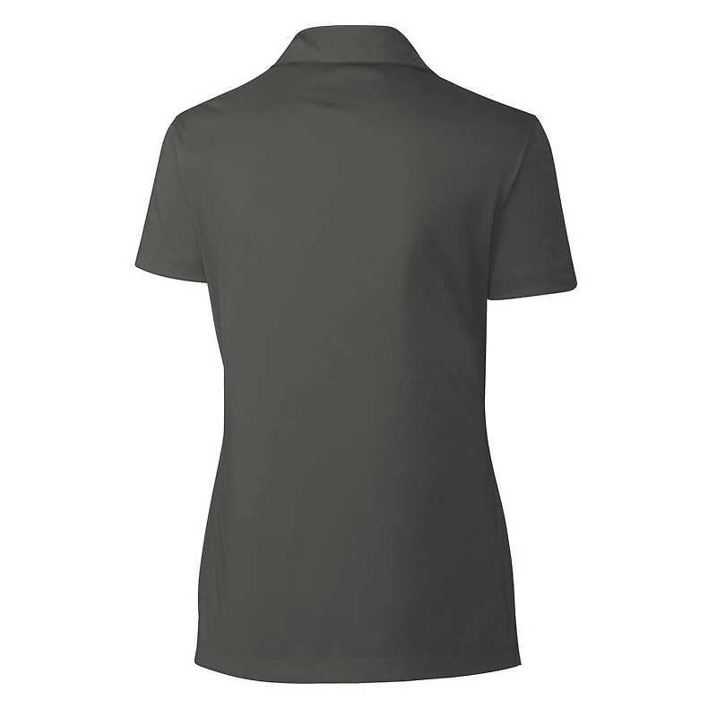 Women's Cutter & Buck  Steel Springfield Cardinals Clique Spin Eco Performance Pique Polo