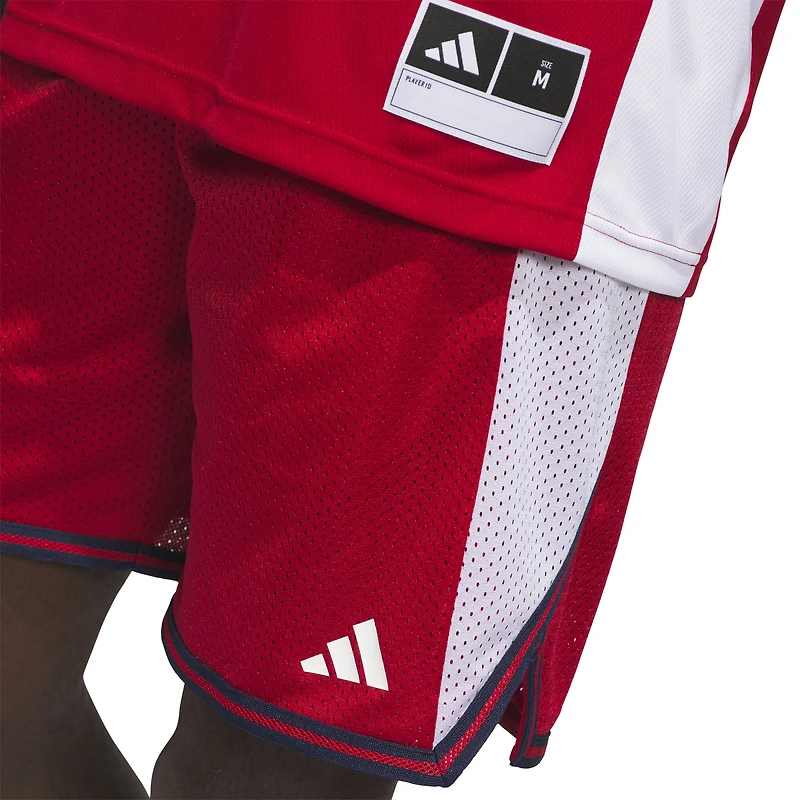 Short Swingman réplique adidas St. John's Red Storm rouge pour homme