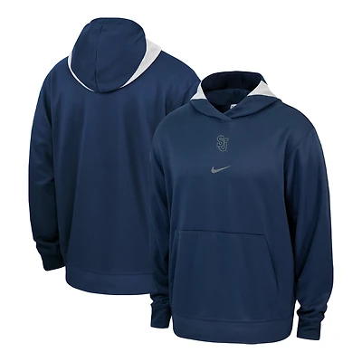 Sweat à capuche Nike Navy St. John's Red Storm Basketball Spotlight Performance pour homme