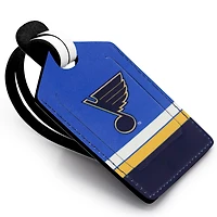 St. Louis Blues Personalized Leather Luggage Tag