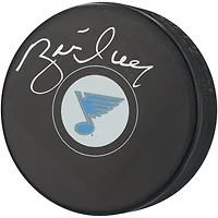 Brett Hull St. Louis Blues Autographed Hockey Puck