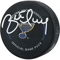 Brett Hull St. Louis Blues Autographed Official Game Puck