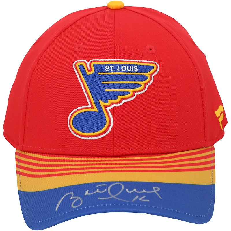 Brett Hull St. Louis Blues Autographed Reverse Retro Cap