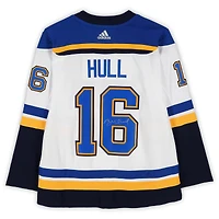 Brett Hull St. Louis Blues Autographed adidas Jersey