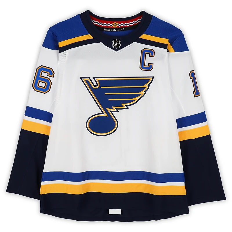 Brett Hull St. Louis Blues Autographed adidas Jersey