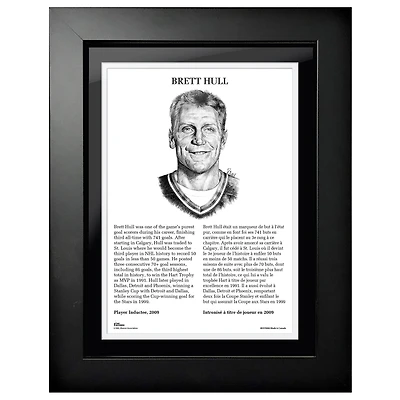 Brett Hull St. Louis Blues - Legends Line 12'' x 16'' Framed Photo